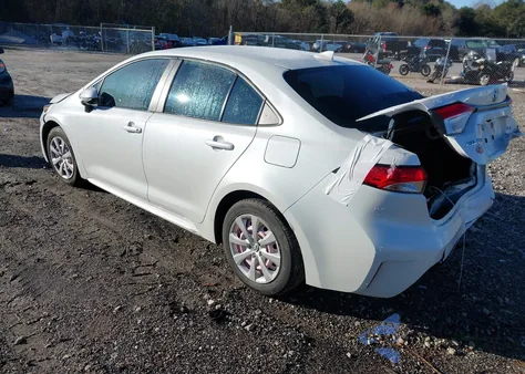 2022 Toyota Corolla Le из США, поврежденный, VIN 5YFEPMAEXNP286276